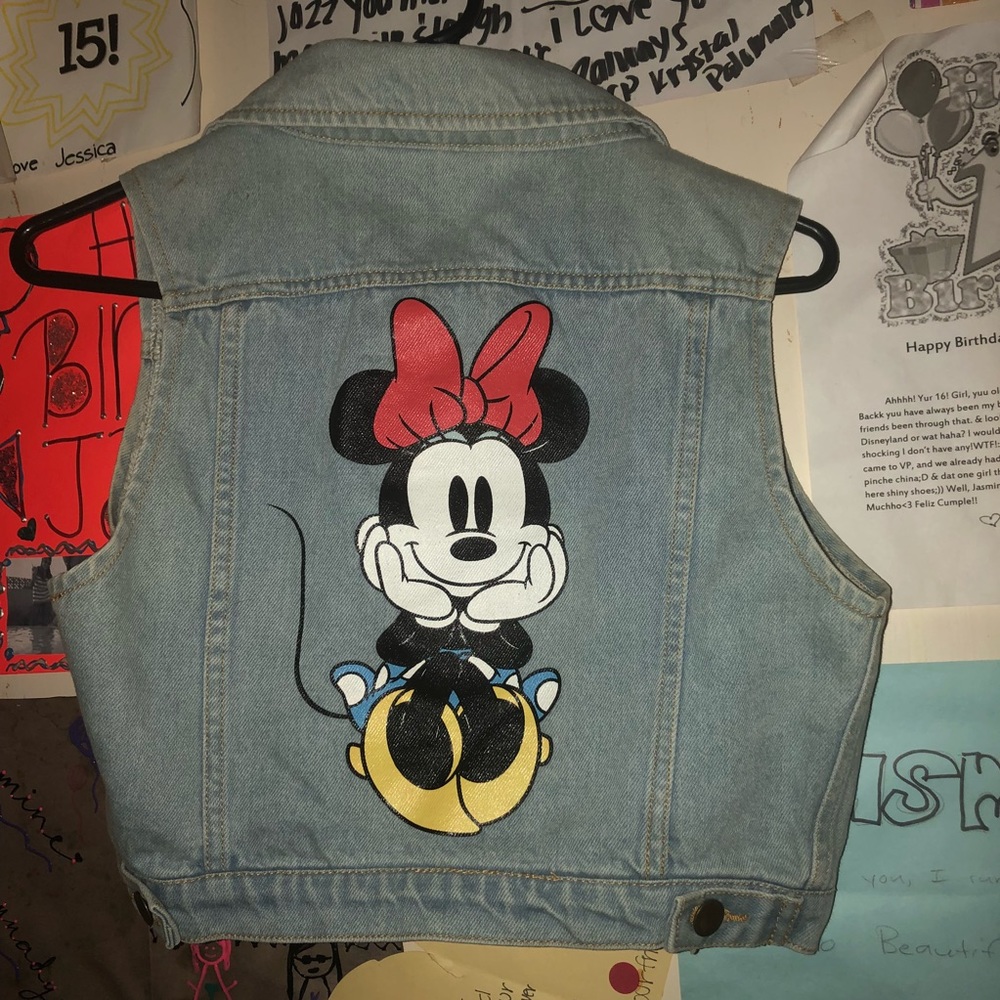 Disney Minnie Jean Vest